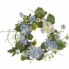 Hot Sale ⭐ Nearly Natural 20" Hydrangea Wreath Blue 👏 -Nearly Natural Sales unnamed file 1004