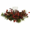 Cheapest 🎁 Nearly Natural Silk Holiday Candelabrum Arrangement 👍 -Nearly Natural Sales unnamed file 1009