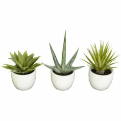 New 👍 Nearly Natural 3-piece Southwest Collection Arrangement Set 🎉