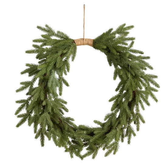 Flash Sale β€οΈ Nearly Natural 24 In. Holiday π Christmas Pre-lit Cascading Pine Wreath π₯° 4 Flash Sale β€οΈ Nearly Natural 24 In. Holiday π Christmas Pre-lit Cascading Pine Wreath π₯° - Image 2