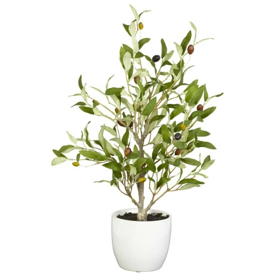 Cheapest π Nearly Natural 18" Olive Tree With Vase Set Of 2 π― 4 Cheapest π Nearly Natural 18" Olive Tree With Vase Set Of 2 π― - Image 2