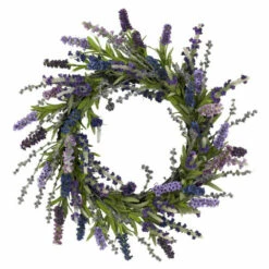 Hot Sale 😍 Nearly Natural 20" Lavender Wreath 🥰