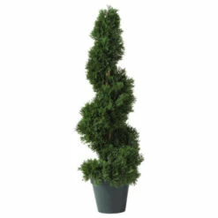 Best reviews of 🔥 Nearly Natural 2' Cedar Spiral Tree With 452 Leaves 😍