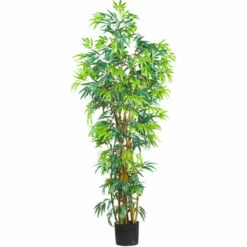 Promo ❤️ Nearly Natural 6' Fancy Style Bamboo Silk Tree 🌟