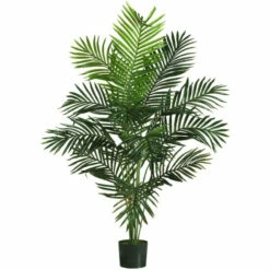 Hot Sale ✔️ Nearly Natural 5' Paradise Palm Tree With 12 Leaves 🛒