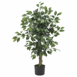New ⌛ Nearly Natural 3' Ficus Silk Tree 🌟