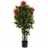 Cheap 💯 Nearly Natural 4 Ft. Hibiscus Tree X 7 Branches With 406 Leaves 💯 -Nearly Natural Sales unnamed file 1081