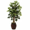 Budget 👏 Nearly Natural 44 In. Ficus Tree With Decorative Planter 🛒 -Nearly Natural Sales unnamed file 1099