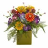 Wholesale π Nearly Natural Mixed Floral Artificial Arrangement In Green Vase π 2 Wholesale π Nearly Natural Mixed Floral Artificial Arrangement In Green Vase π -Nearly Natural Sales unnamed file 110