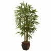 Outlet 🎁 Nearly Natural 5.5 Ft. Bamboo With Decorative Planter 🛒 -Nearly Natural Sales unnamed file 1100