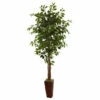 Best deal ❤️ Nearly Natural 6 Ft. Ficus Tree With Bamboo Planter 😉 -Nearly Natural Sales unnamed file 1101