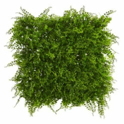 Budget 🎉 Nearly Natural 20 In. X 20 In. Lush Mediterranean Artificial Fern Wall Panel 🔥