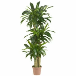 Promo ❤️ Nearly Natural 57 In. Corn Stalk Dracaena Silk Plant Real Touch 👏