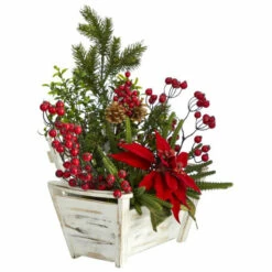 Best reviews of β Nearly Natural 18 In. Poinsettia, Succulent And Berries In Planter π₯ 8 Best reviews of β Nearly Natural 18 In. Poinsettia, Succulent And Berries In Planter π₯ -Nearly Natural Sales unnamed file 1199