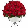 Outlet π Nearly Natural 33 In. Grand Poinsettia In White Vase π 1 Outlet π Nearly Natural 33 In. Grand Poinsettia In White Vase π -Nearly Natural Sales unnamed file 1201