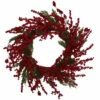 Cheapest 🔔 Nearly Natural 28 In. Cypress Artificial Wreath With Berries 👏 -Nearly Natural Sales unnamed file 1228