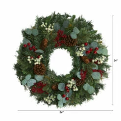 Cheapest π₯ Nearly Natural 24 In. Eucalyptus And Pine Wreath With Berries π 7 Cheapest π₯ Nearly Natural 24 In. Eucalyptus And Pine Wreath With Berries π -Nearly Natural Sales unnamed file 1239