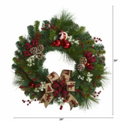 Cheap π Nearly Natural 24 In. π Christmas Artificial Wreath With Ornaments π 7 Cheap π Nearly Natural 24 In. π Christmas Artificial Wreath With Ornaments π -Nearly Natural Sales unnamed file 1242