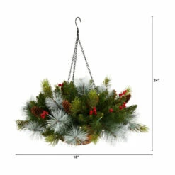 Flash Sale π Nearly Natural 24 In. Holiday Pre Lit Berries β Christmas Hanging Basket π 11 Flash Sale π Nearly Natural 24 In. Holiday Pre Lit Berries β Christmas Hanging Basket π -Nearly Natural Sales unnamed file 1278