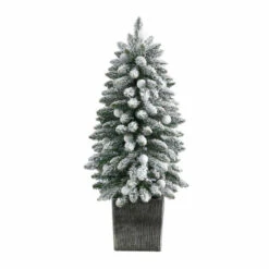 Top 10 🔥 Nearly Natural 3’ Flocked Highland Fir 🎄 Christmas Tree In Decorative Planter 🔔 -Nearly Natural Sales unnamed file 128