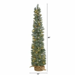 Deals 👏 Nearly Natural 4 Ft. Green Pine 🎄 Christmas Tree With 70 Lights ⭐ -Nearly Natural Sales unnamed file 1282