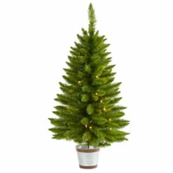 Cheapest 🌟 Nearly Natural 3 Ft. Providence Pine 🔔 Christmas Tree 🤩