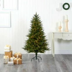 Top 10 😍 Nearly Natural 5 Ft. Wisconsin Fir 🎄 Christmas Tree With 250 Lights 🛒 -Nearly Natural Sales unnamed file 1297