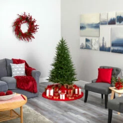 Top 10 😍 Nearly Natural 5 Ft. Wisconsin Fir 🎄 Christmas Tree With 250 Lights 🛒 -Nearly Natural Sales unnamed file 1298