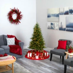 Top 10 😍 Nearly Natural 5 Ft. Wisconsin Fir 🎄 Christmas Tree With 250 Lights 🛒 -Nearly Natural Sales unnamed file 1299