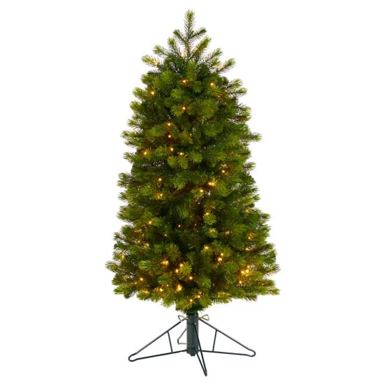 Cheapest π₯ Nearly Natural 4β Slim Colorado Mountain Spruce π Christmas Tree With 150 Lights π 3 Cheapest π₯ Nearly Natural 4β Slim Colorado Mountain Spruce π Christmas Tree With 150 Lights π