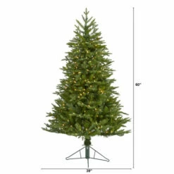 Buy 🎉 Nearly Natural 5 Ft. Cambridge Fir 🔔 Christmas Tree With 300 LED Lights 🎁 -Nearly Natural Sales unnamed file 1319