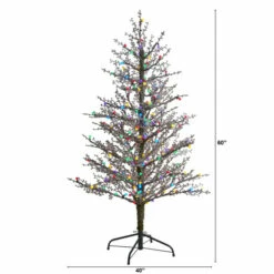 Best reviews of 💯 Nearly Natural 5 Ft. Frosted Berry Twig 🎄 Christmas Tree With 200 Lights ❤️ -Nearly Natural Sales unnamed file 1328