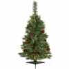 Buy 🎁 Nearly Natural 3 Ft. White Mountain Pine 🎅 Christmas Tree With 50 Lights ⌛ -Nearly Natural Sales unnamed file 1366