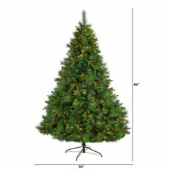 Coupon 🔔 Nearly Natural 7 Ft. Full Bodied 🎄 Christmas Tree With 450 Lights 💯 -Nearly Natural Sales unnamed file 1377