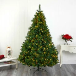 Coupon 🔔 Nearly Natural 7 Ft. Full Bodied 🎄 Christmas Tree With 450 Lights 💯 -Nearly Natural Sales unnamed file 1378