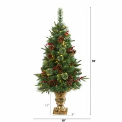 New β Nearly Natural 4 Ft. Pine Artificial π Christmas Tree In Urn π― 11 New β Nearly Natural 4 Ft. Pine Artificial π Christmas Tree In Urn π― -Nearly Natural Sales unnamed file 1386