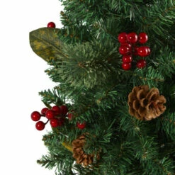 Best deal 💯 Nearly Natural 2 Ft. Pine 🔔 Christmas Tree With 35 LED Lights 👍 -Nearly Natural Sales unnamed file 1403