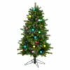 Flash Sale 😀 Nearly Natural 4’ Montana Mountain Fir ❄ Christmas Tree With 200 Color Lights 👏 -Nearly Natural Sales unnamed file 141