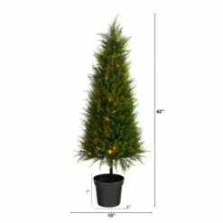 Best reviews of ✔️ Nearly Natural 3.5 Ft. Cypress Artificial Tree UV Resistant 😀 -Nearly Natural Sales unnamed file 1411