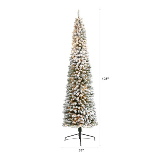 Buy 𧨠Nearly Natural 9 Ft. Flocked Pencil π
Christmas Tree With 600 Lights π 4 Buy 𧨠Nearly Natural 9 Ft. Flocked Pencil π
Christmas Tree With 600 Lights π - Image 2