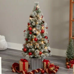 Cheapest π Nearly Natural 4 Ft. Winter Flocked π Christmas Tree With 50 LED Lights π 15 Cheapest π Nearly Natural 4 Ft. Winter Flocked π Christmas Tree With 50 LED Lights π -Nearly Natural Sales unnamed file 1439