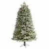 Coupon 🤩 Nearly Natural 6’ Flocked Colorado Mountain Fir 🎄 Christmas Tree With 500 Lights 🔥 -Nearly Natural Sales unnamed file 146