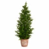 Cheapest 🥰 Nearly Natural 3 Ft. Cedar Natural Look Artificial Tree In Planter 😉 -Nearly Natural Sales unnamed file 1465