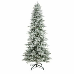 Brand new 😍 Nearly Natural 9.5 Ft. Slim Flocked Spruce Tree With 600 LED Lights 🥰 -Nearly Natural Sales unnamed file 1487