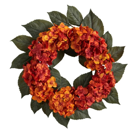 Cheap β Nearly Natural 20 In. Autumn Hydrangea Artificial Wreath π 3 Cheap β Nearly Natural 20 In. Autumn Hydrangea Artificial Wreath π