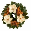 Deals ❤️ Nearly Natural 24 In. Magnolia Artificial Wreath 👏 -Nearly Natural Sales unnamed file 1527