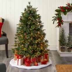 Best reviews of 🛒 Nearly Natural 5’ Snowed Tipped Artificial 🎅 Christmas Tree W 250 Lights 🧨 -Nearly Natural Sales unnamed file 1577