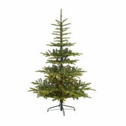 Best Pirce ⭐ Nearly Natural 6’ Layered Spruce Artificial 🎅 Christmas Tree 350 Lights 🥰