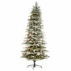 Best deal 😍 Nearly Natural 8’ Flocked Fir Artificial 🎄 Christmas Tree W/ 650 Lights 🤩 -Nearly Natural Sales unnamed file 1584