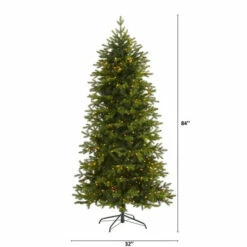 Best Pirce ⭐ Nearly Natural 7’ Belgium Fir Artificial 🎄 Christmas Tree With 500 LEDs 🎉 -Nearly Natural Sales unnamed file 1601